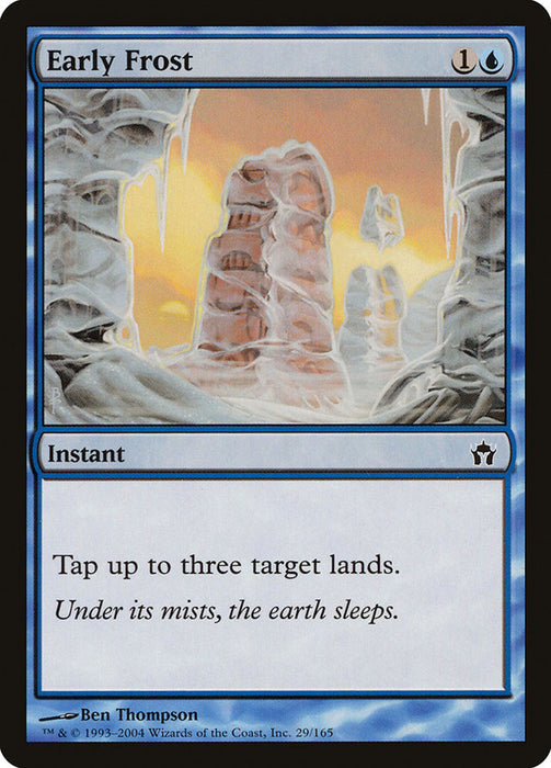 Early Frost  (Foil)