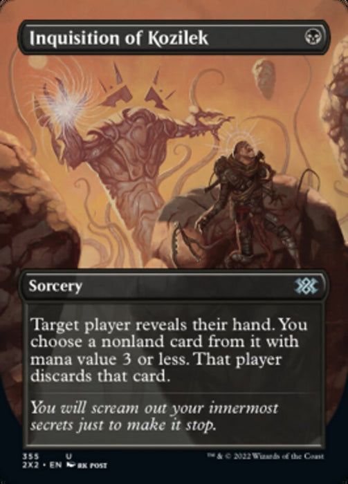 Inquisition of Kozilek - Borderless  - Inverted