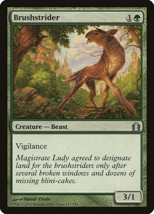 Brushstrider  (Foil)