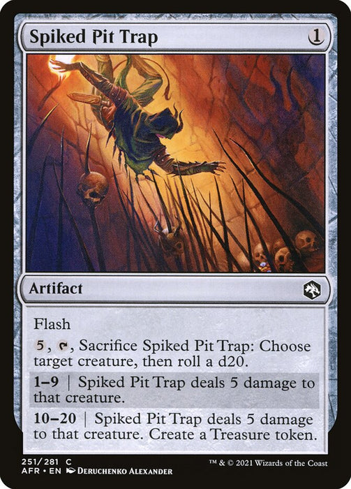 Spiked Pit Trap  (Foil)