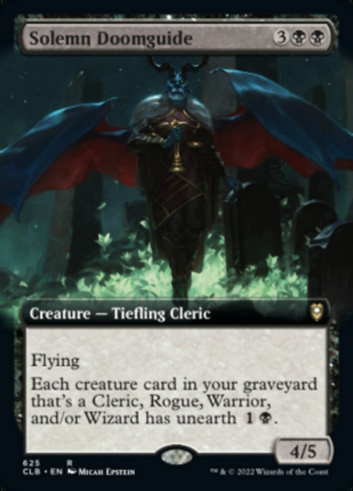 Solemn Doomguide  - Extended Art
