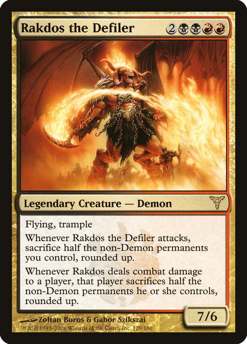 Rakdos the Defiler  (Foil)