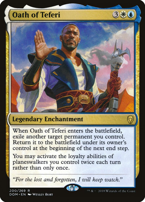 Oath of Teferi  - Legendary (Foil)