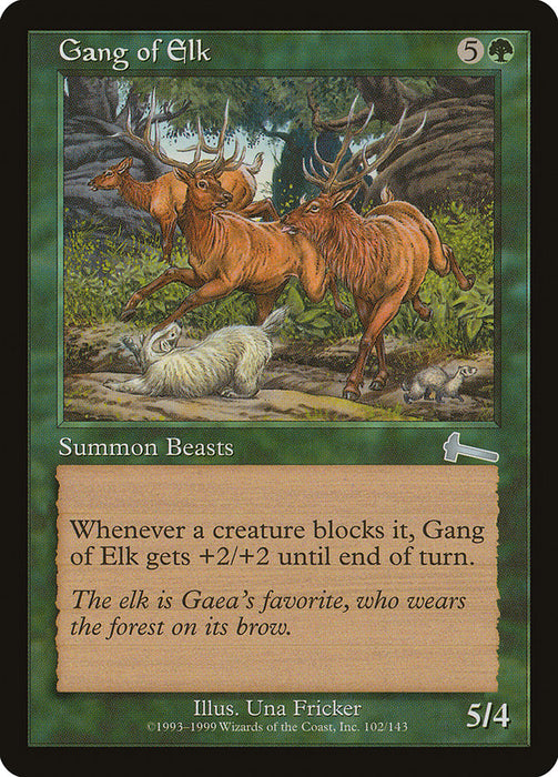 Gang of Elk  (Foil)