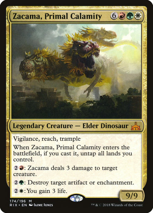 Zacama, Primal Calamity  (Foil)