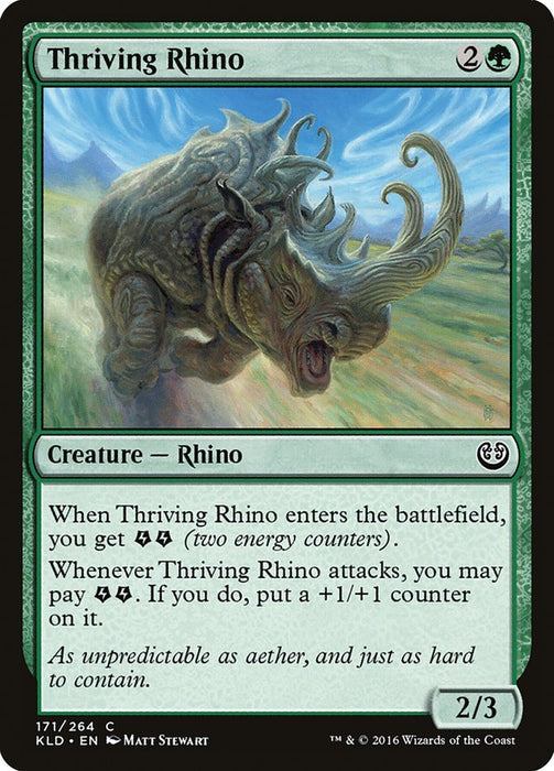 Thriving Rhino  (Foil)