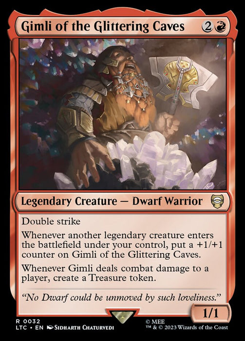 Gimli of the Glittering Caves - Legendary