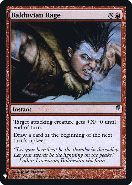 Balduvian Rage (Foil)