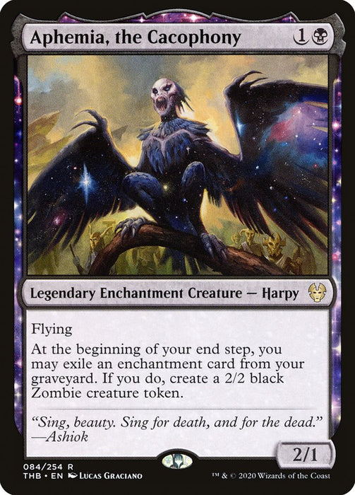 Aphemia, the Cacophony  - Nyxtouched - Legendary (Foil)