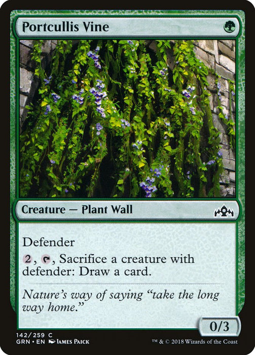 Portcullis Vine  (Foil)