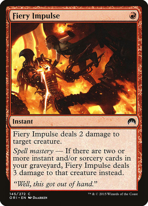 Fiery Impulse  (Foil)