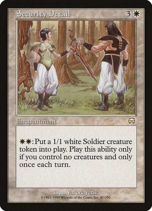 Security Detail  (Foil)