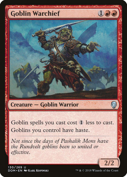 Goblin Warchief  (Foil)