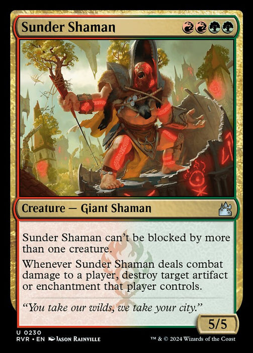 Sunder Shaman (Foil)