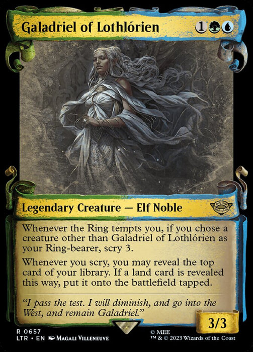 Galadriel of Lothlórien - Showcase- Legendary (Foil)