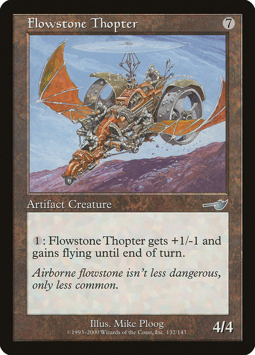 Flowstone Thopter  (Foil)