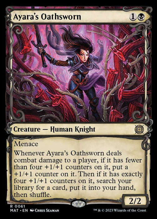Ayara's Oathsworn - Showcase (Foil)