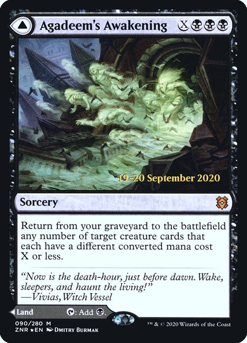 Agadeem's Awakening // Agadeem, the Undercrypt  (Foil)