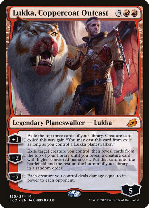 Lukka, Coppercoat Outcast  (Foil)