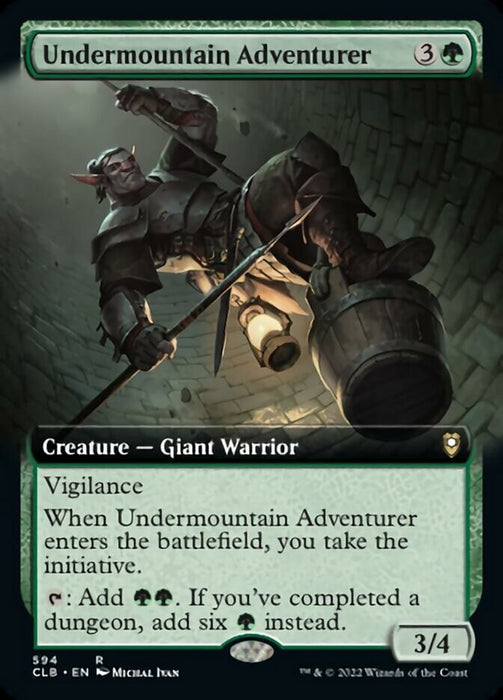 Undermountain Adventurer  - Extended Art (Foil)