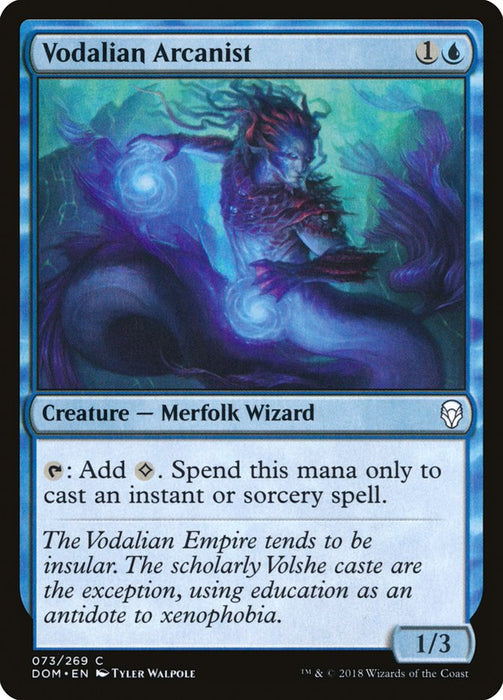 Vodalian Arcanist  (Foil)