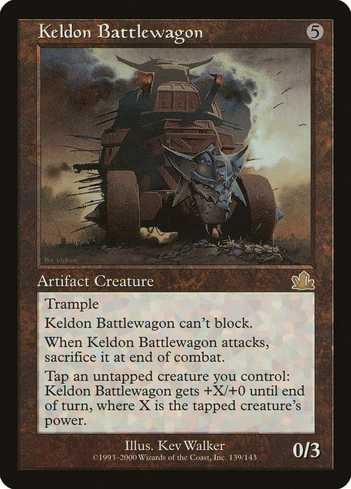 Keldon Battlewagon  (Foil)