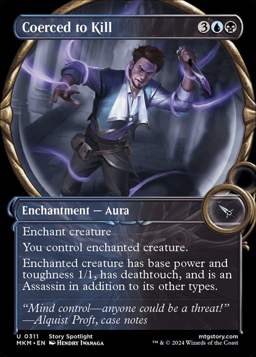 Coerced to Kill - Showcase- Inverted (Foil)