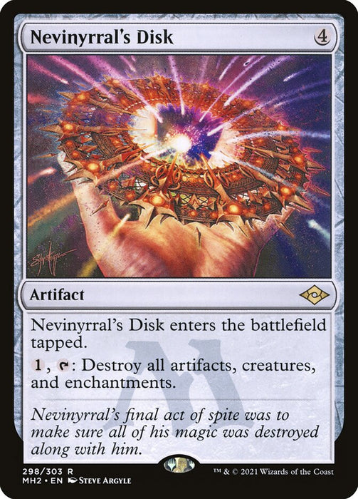 Nevinyrral's Disk  (Foil)