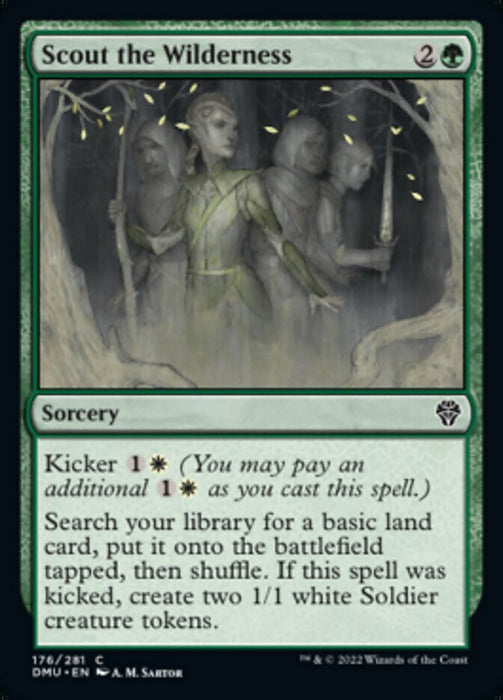 Scout the Wilderness (Foil)