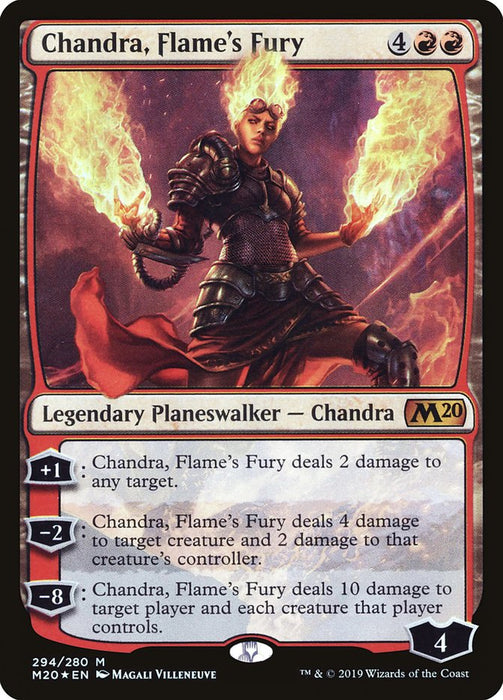 Chandra, Flame's Fury  (Foil)