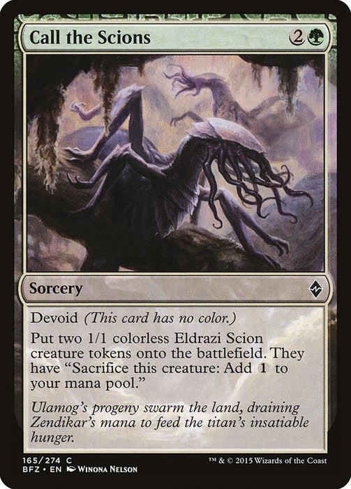 Call the Scions  - Devoid (Foil)