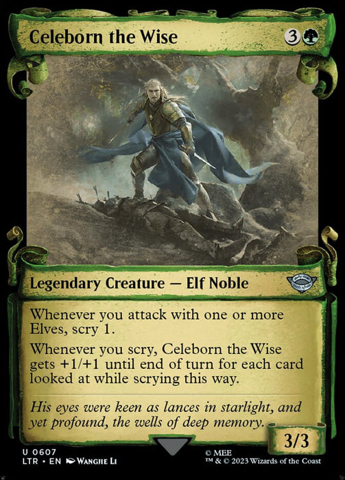 Celeborn the Wise - Showcase- Legendary (Foil)