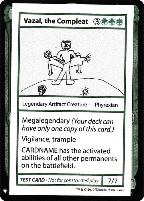 Vazal, the Compleat  - Legendary