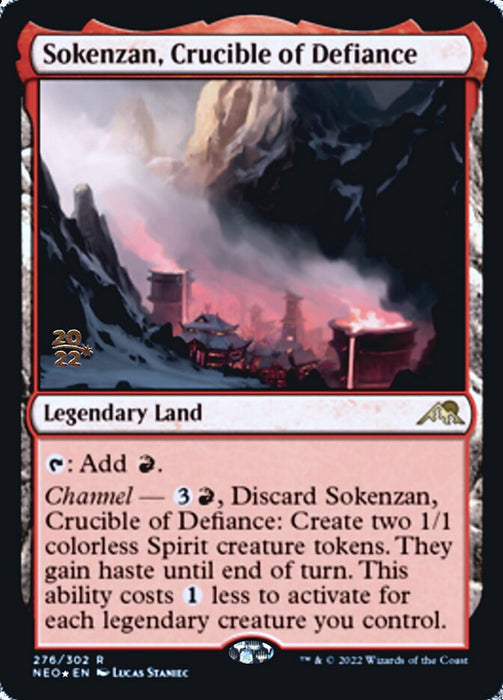 Sokenzan, Crucible of Defiance - Legendary (Foil)