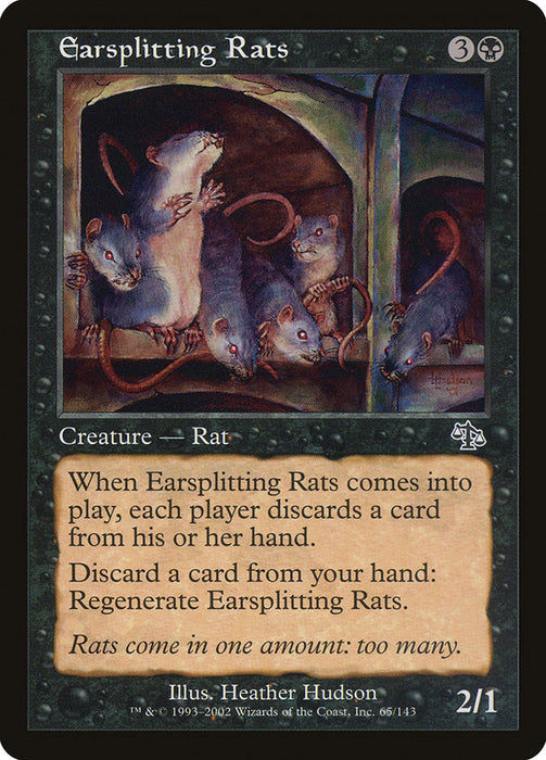 Earsplitting Rats  (Foil)