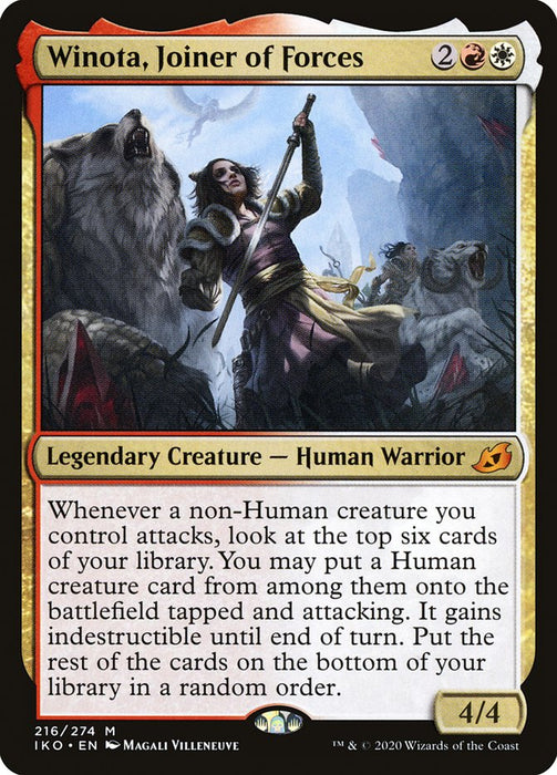 Winota, Joiner of Forces  - Legendary (Foil)