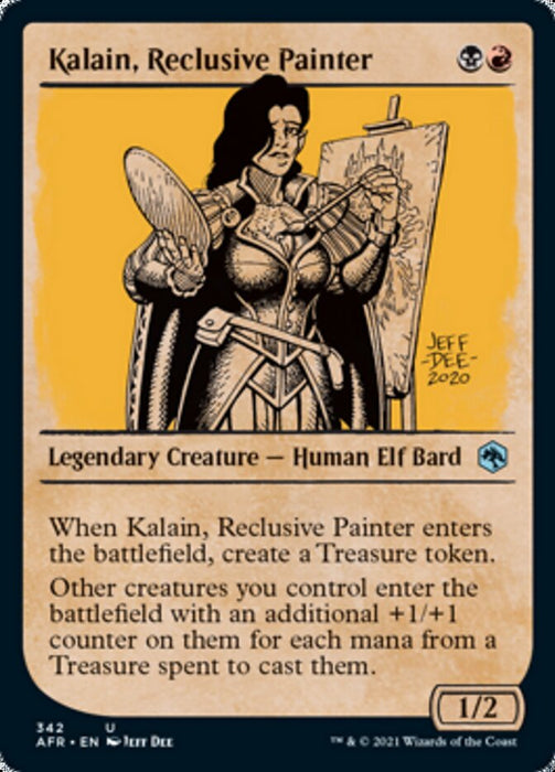 Kalain, Reclusive Painter  - Showcase - Legendary