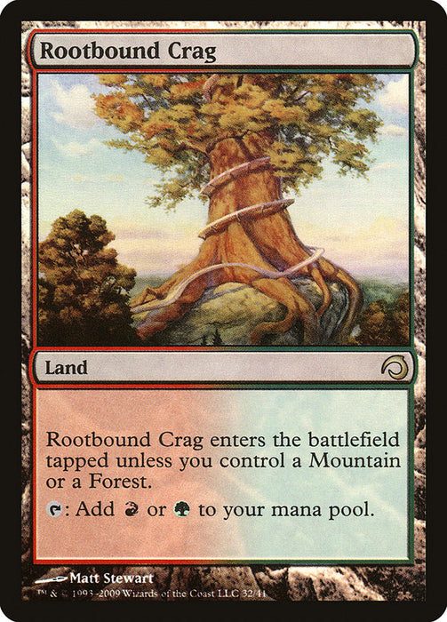 Rootbound Crag  (Foil)