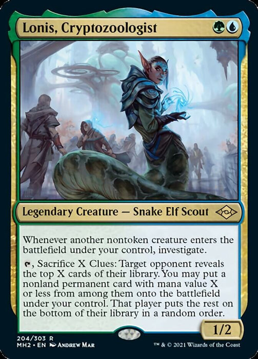 Lonis, Cryptozoologist  - Legendary