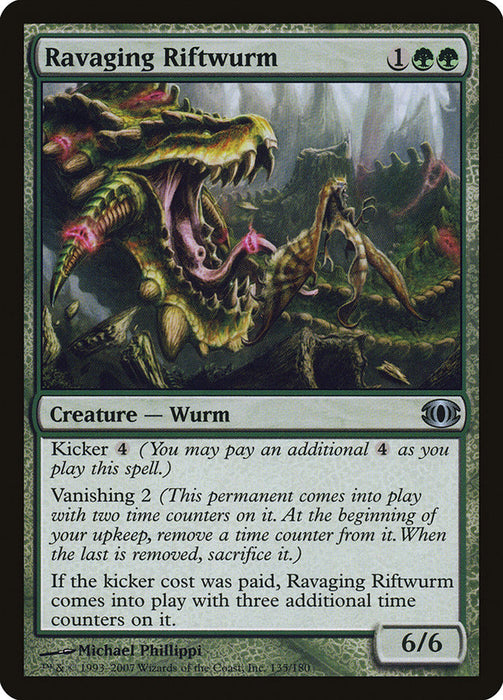 Ravaging Riftwurm  (Foil)
