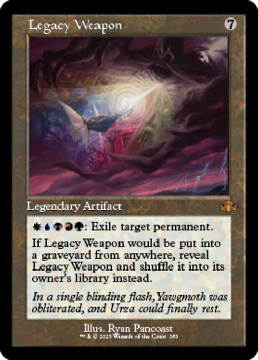 Legacy Weapon - Retro Frame (Foil)