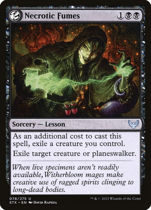Necrotic Fumes  - Lesson (Foil)