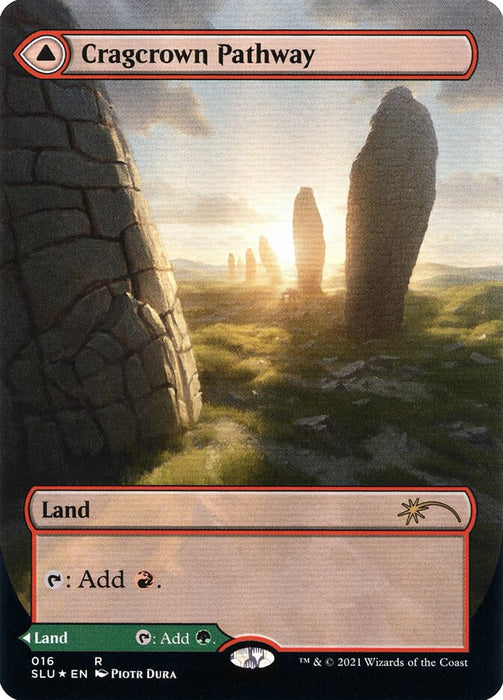Cragcrown Pathway // Timbercrown Pathway - Borderless  (Foil)