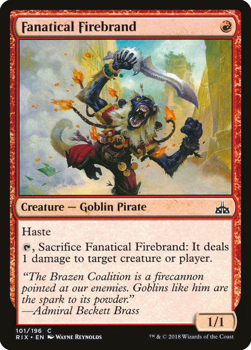 Fanatical Firebrand  (Foil)