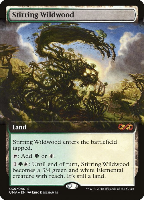 Stirring Wildwood  - Extended Art (Foil)