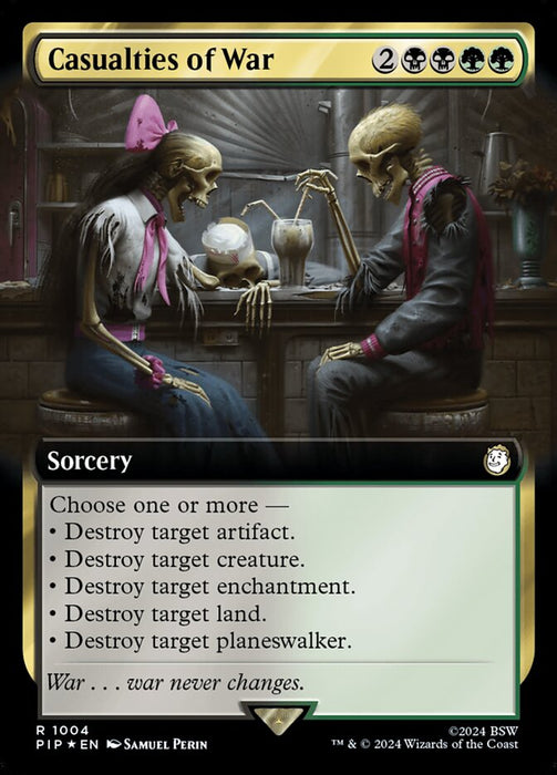 Casualties of War - Extended Art (Foil)