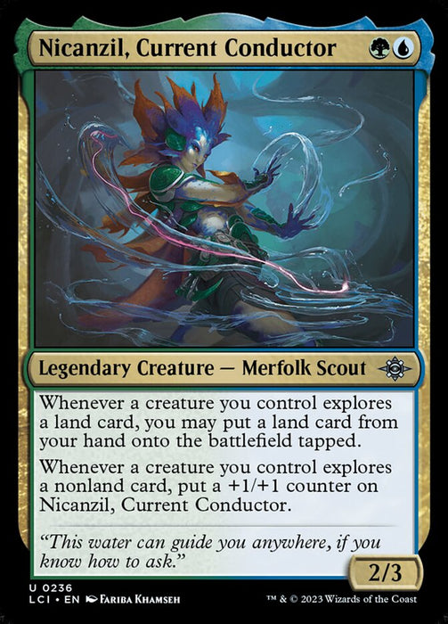 Nicanzil, Current Conductor - Legendary (Foil)