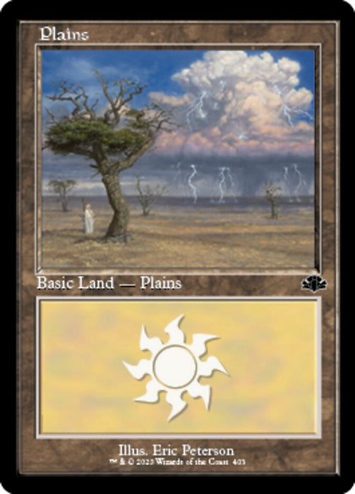 Plains - Retro Frame (Foil)