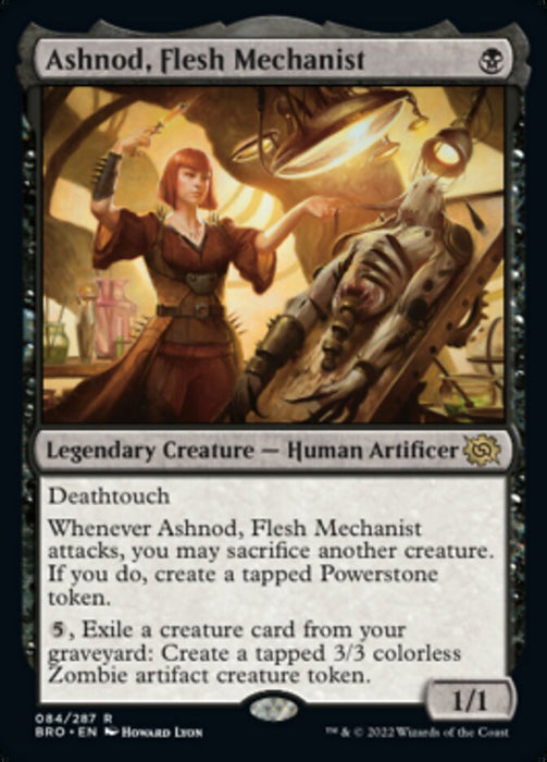 Ashnod, Flesh Mechanist - Legendary (Foil)