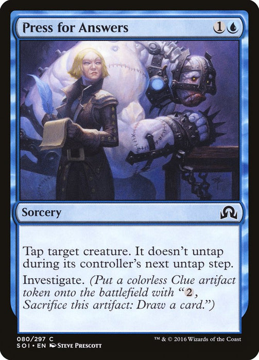 Press for Answers  (Foil)
